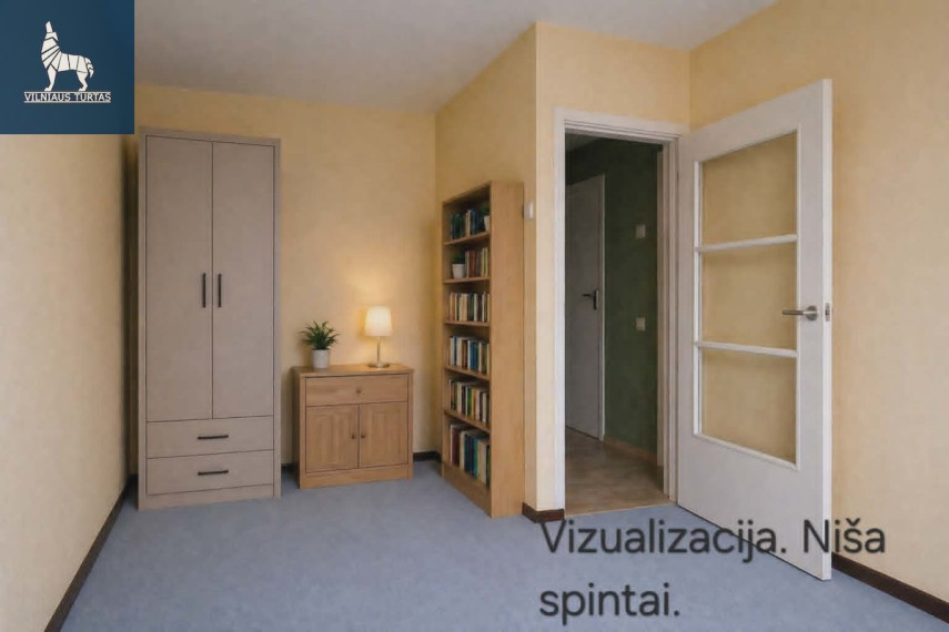 Parduodamas butas Žygio g., Žirmūnai, Vilniaus m., Vilniaus m. sav., 20 m2 ploto, 1 kambariai 2