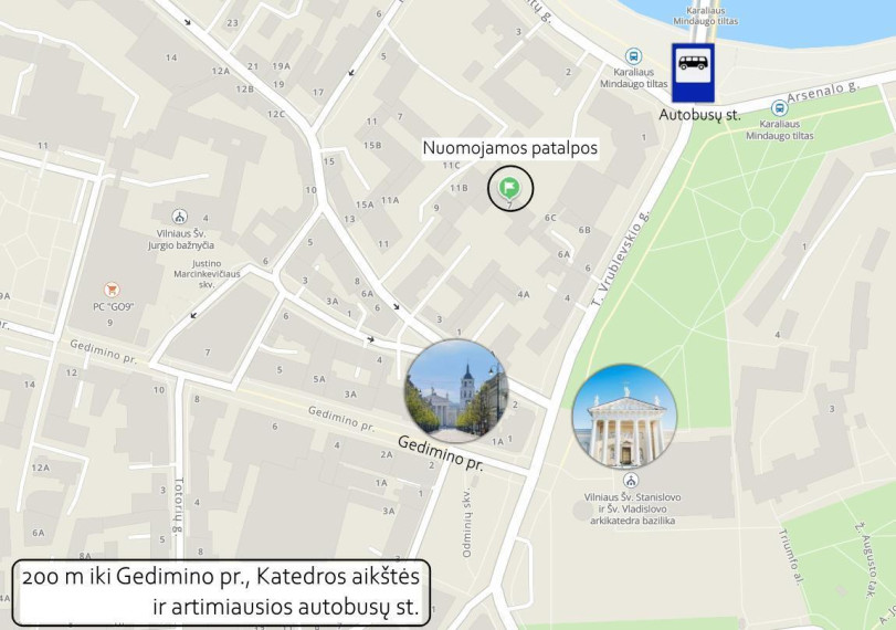 Nuomojamos kitos paskirties, paslaugų, prekybos patalpos Tilto g., Vilniaus m., Vilniaus m. sav., 8.99 m2 ploto 24