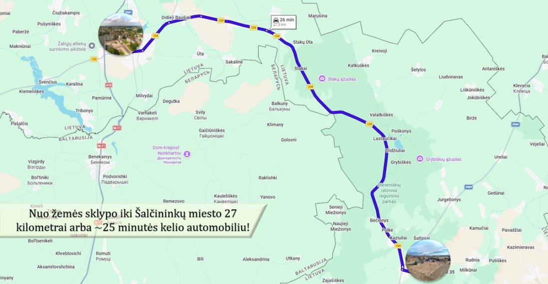 Parduodamas kitos paskirties sklypas Subotnikų g., Dieveniškių mstl., Šalčininkų r. sav., 48 a ploto 23
