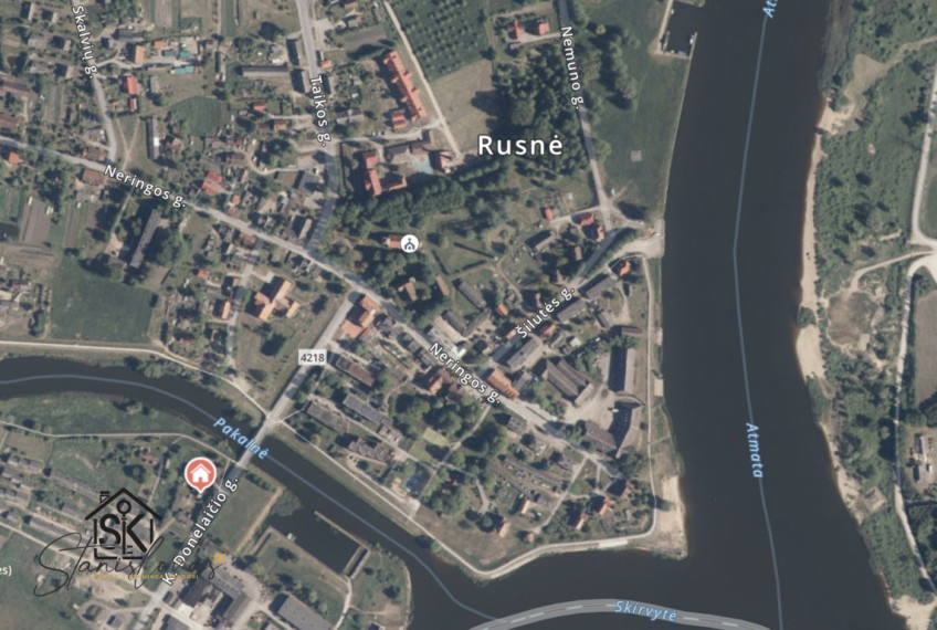 PRIE PAKALNĖS UPĖS PARDUODAMA SODYBA SU 29.66 A ŽEMĖS SKLYPU 32