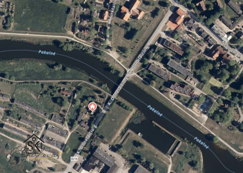 PRIE PAKALNĖS UPĖS PARDUODAMA SODYBA SU 29.66 A ŽEMĖS SKLYPU 33