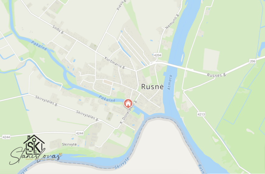 PRIE PAKALNĖS UPĖS PARDUODAMA SODYBA SU 29.66 A ŽEMĖS SKLYPU 34