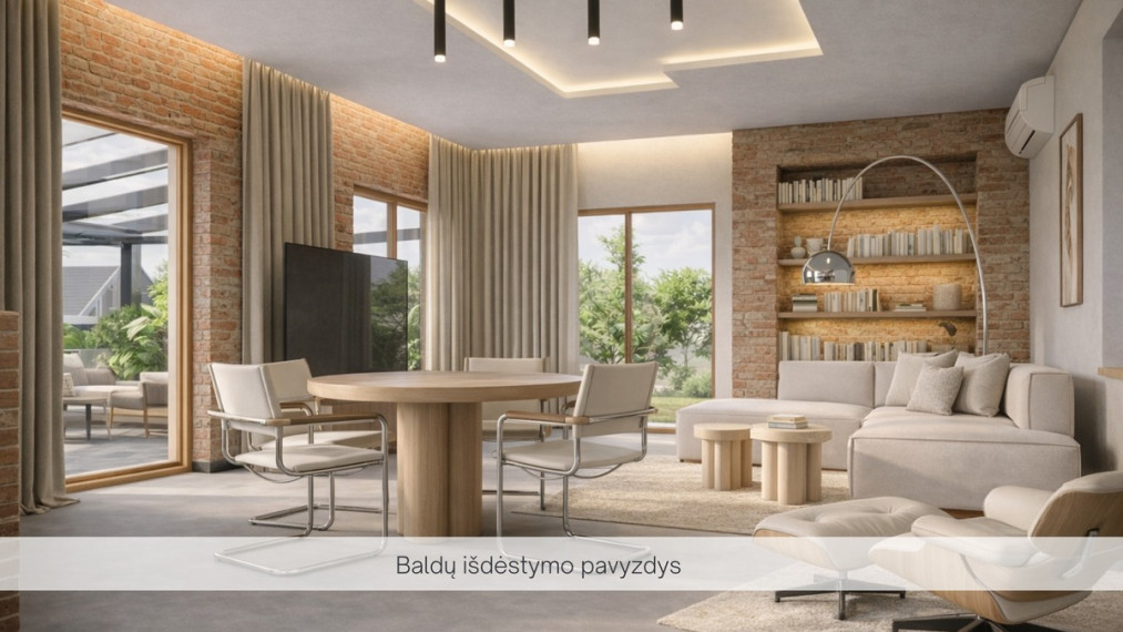 Parduodamas namas Pušų g., Parąžės k., Kretingos r. sav., 179.72 m2 ploto, 2 aukštai 23