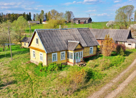 Parduodamas namas Vaidminių k., Zarasų r. sav., 86.00 m² ploto 3 kambariai