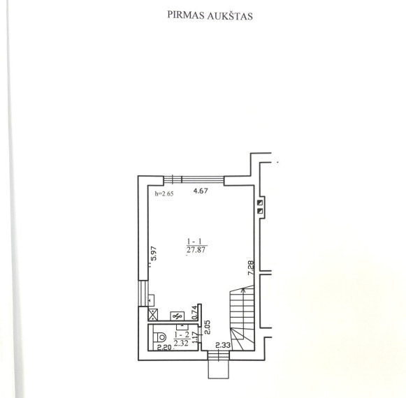 Parduodamas namas Akacijų g., Noreikiškių k., Kauno r. sav., 58.7 m2 ploto, 2 aukštai 39