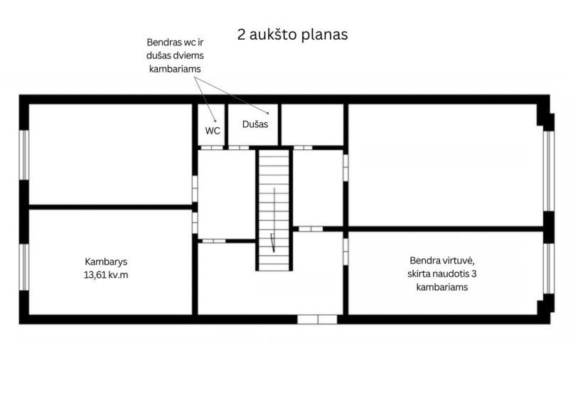 Parduodamas butas Vaduvos g., Žemuosiuose Paneriuose, Vilniuje, 21.9 kv.m ploto 8