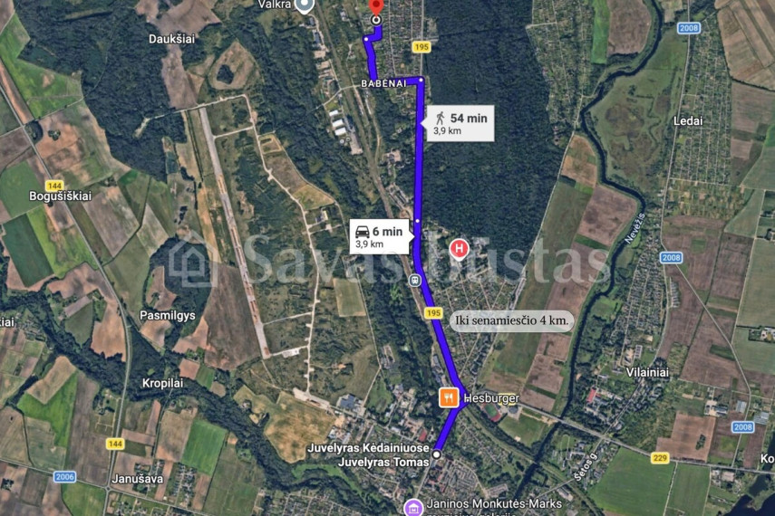 Parduodamas  sklypas Saulėlydžio g., Kėdainių m., Kėdainių r. sav., 30 a ploto 6
