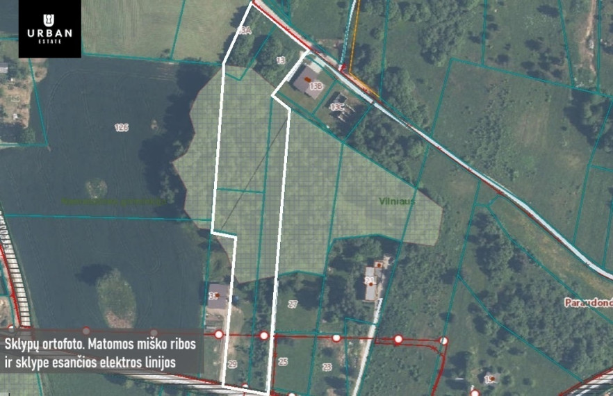 Parduodami namų valdos sklypai Plačioji g. šalia Molėtų plento 114 a ploto 15