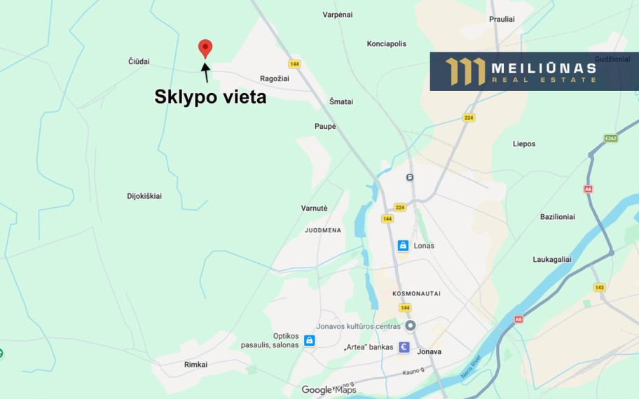 Parduodamas sklypas Taikos g., Ragožių k., 89 a ploto 9