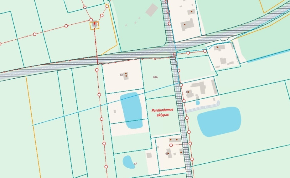 Parduodamas  sklypas Ievos Simonaitytės g., Vanagų k., Klaipėdos r. sav., 51.27 a ploto 7