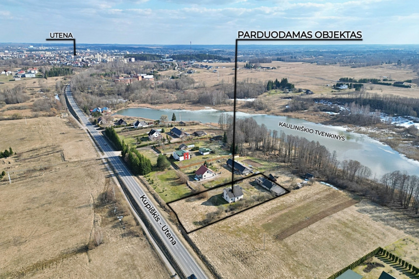 Parduodamas namas Kauliniškio k., Utenos r. sav., 241.8 m2 ploto, 2 aukštai 33