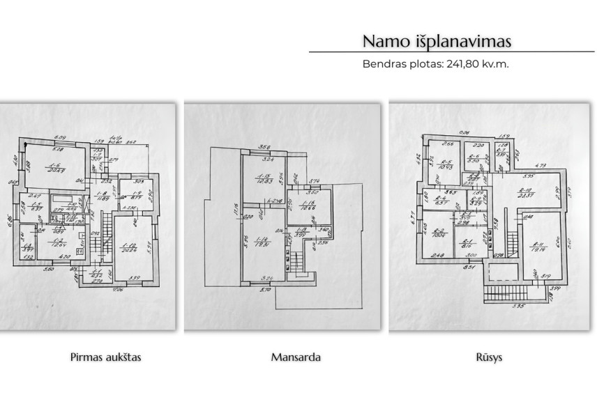 Parduodamas namas Kauliniškio k., Utenos r. sav., 241.8 m2 ploto, 2 aukštai 21