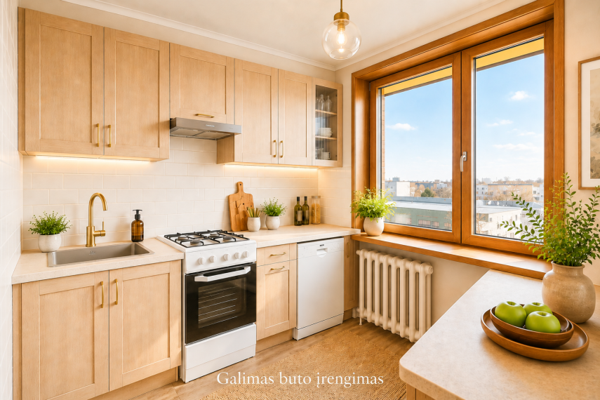 Parduodamas butas Šiaulių m., Šiaulių m. sav., 46.80 m² ploto 2 kambariai 14