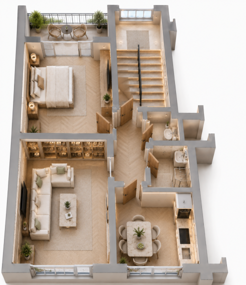Parduodamas butas Šiaulių m., Šiaulių m. sav., 46.80 m² ploto 2 kambariai 33