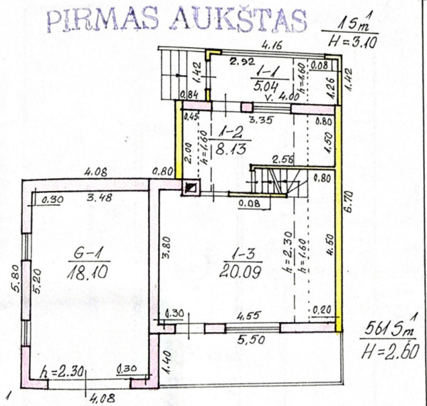 PARDUODAMAS SODO NAMAS SU KRAŠTINIU SKLYPU RASEINIUOSE, TULPIŲ TAK. 22