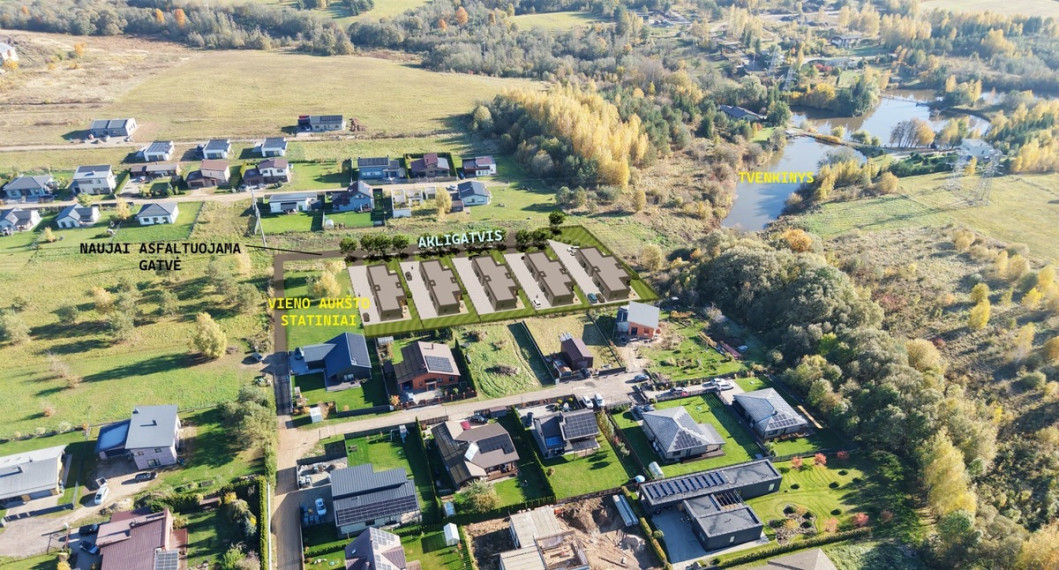 Parduodamas namas Kirtimų g., Kauno m., Kauno m. sav., 92 m2 ploto, 1 aukštai 6