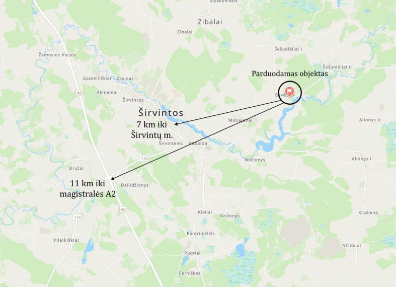 Parduodamas  sklypas Giedraičių g., Gavėnių k., Širvintų r. sav., 55.2 a ploto 16