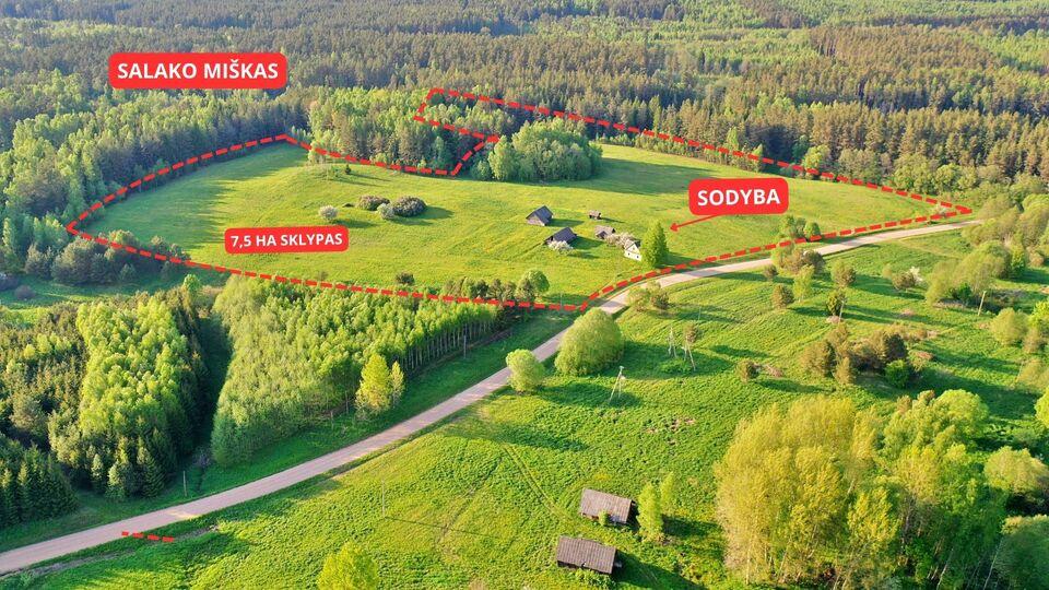 Parduodamas namas Nariūnų k., Zarasų r. sav., 86.00 m² ploto 4 kambariai 8