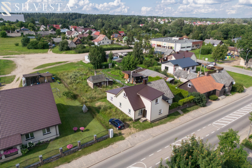 Parduodamas namas Vilniaus g., Pabradėje, 60 kv.m ploto, 2 aukštai 1