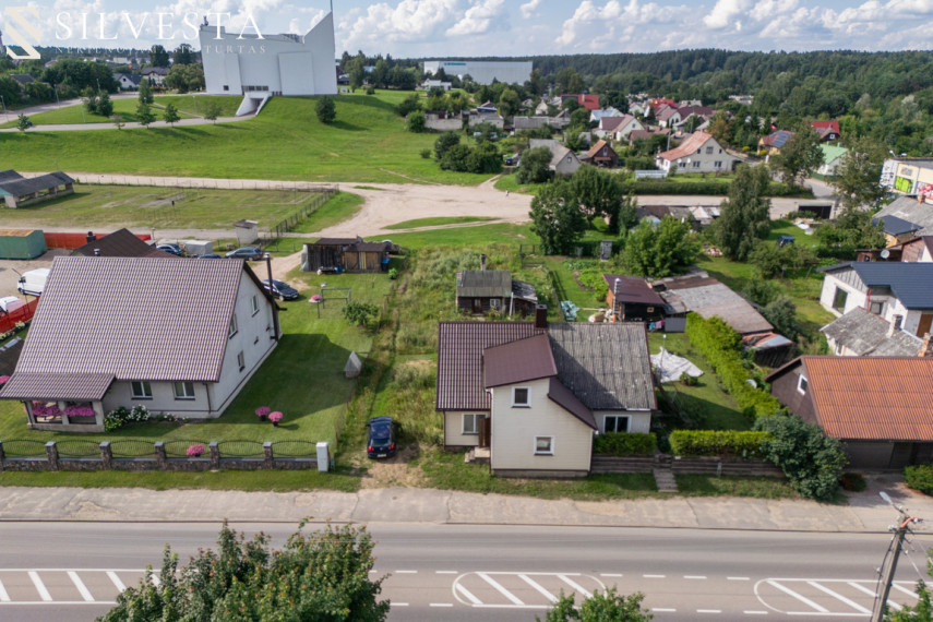 Parduodamas namas Vilniaus g., Pabradėje, 60 kv.m ploto, 2 aukštai 2