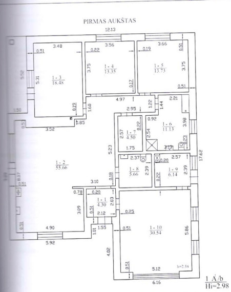 Parduodamas namas Žaibo g., Raizgių k., Šiaulių r. sav., 163.49 m2 ploto, 1 aukštai 40