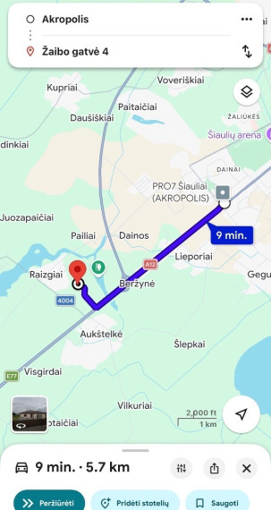 Parduodamas namas Žaibo g., Raizgių k., Šiaulių r. sav., 163.49 m2 ploto, 1 aukštai 41