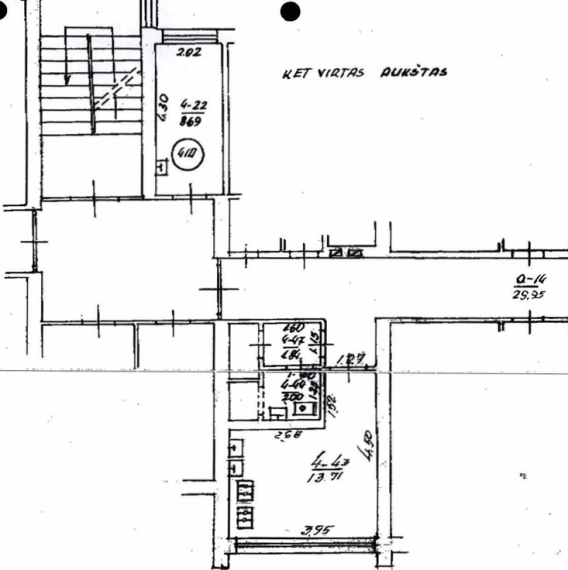 Parduodamas butas Dariaus ir Girėno g., Šilutės m., Šilutės r. sav., 8.69 m² ploto 1 kambarys 8