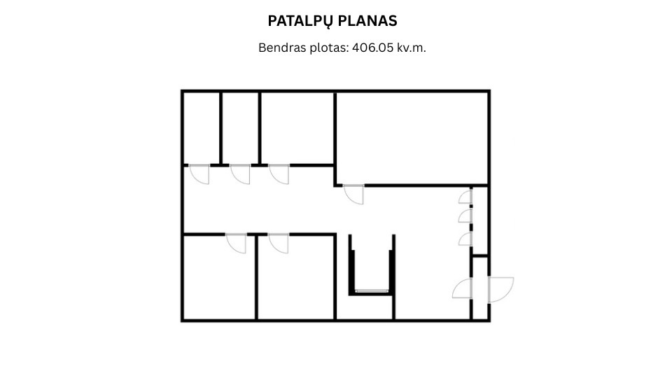 Nuomojamos gamybinės, paslaugų, prekybos, sandėliavimo patalpos Vytenio g., Vilniaus m., Vilniaus m. sav., 406.01 m2 ploto 18