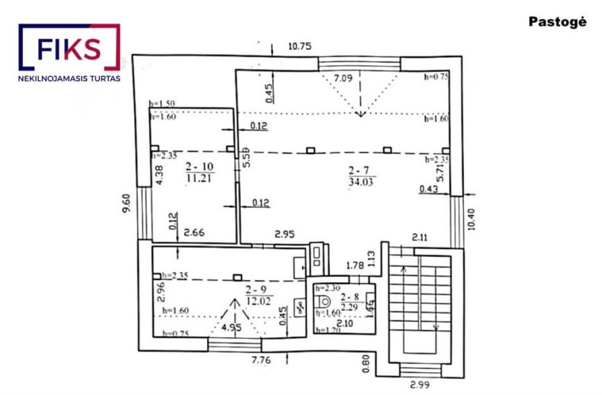 Parduodamos patalpos Aukštaičių g., Žaliakalnis, Kauno m., Kauno m. sav., 247.00 m² ploto 38