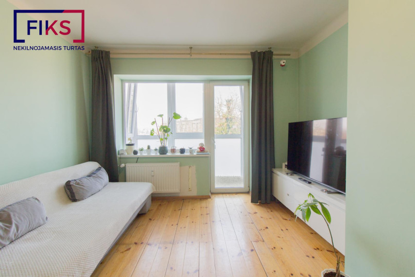 Parduodamas butas Savanorių pr., Žaliakalnis, Kauno m., Kauno m. sav., 56 m² ploto 3 kambariai 1