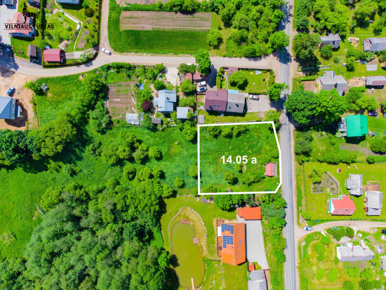 Parduodamas kitos paskirties sklypas Senoji g., Naujojo Lentvario k., Trakų r. sav., 14.05 a ploto 2