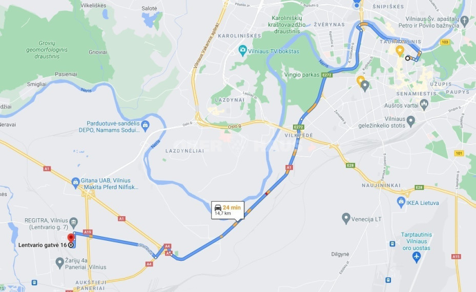 Nuomojamos administracinės patalpos Lentvario g., Aukštieji Paneriai, Vilniaus m., Vilniaus m. sav., 70 m2 ploto 11