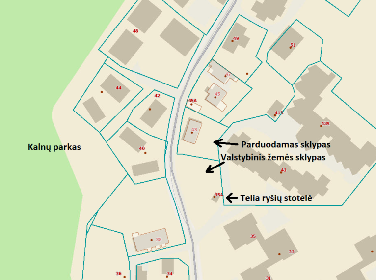 Parduodamas sklypas Krivių g., Užupis, Vilniaus m., Vilniaus m. sav., 7.36 a ploto 2