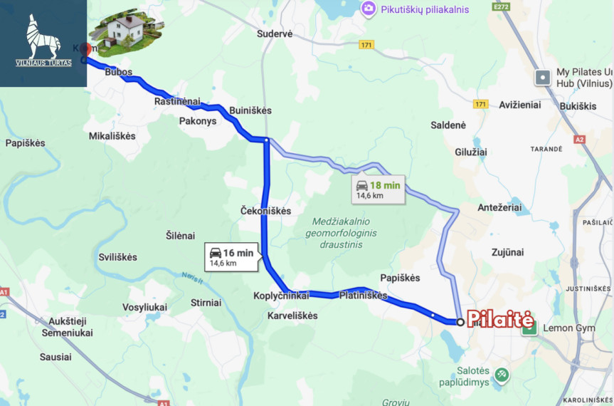 Parduodamas namas Svajonės g., Rastinėnų k., Vilniaus r. sav., 99.07 m2 ploto, 2 aukštai 24