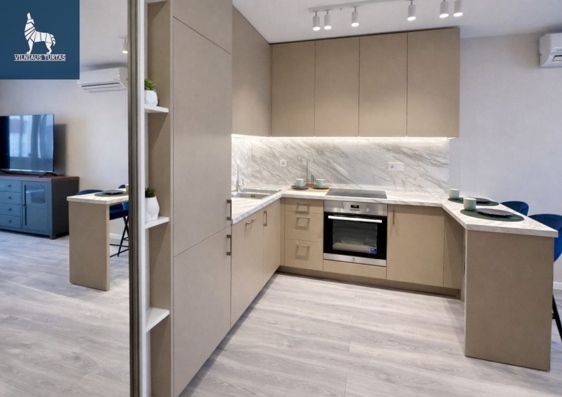 Parduodamas butas Kernavės g., Šnipiškės, Vilniaus m., Vilniaus m. sav., 34.71 m2 ploto, 1 kambariai 8
