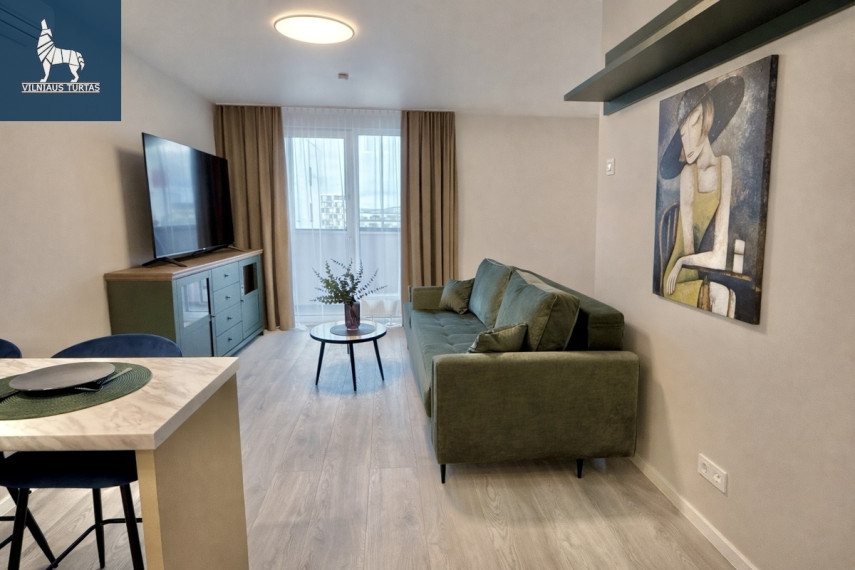Parduodamas butas Kernavės g., Šnipiškės, Vilniaus m., Vilniaus m. sav., 34.71 m2 ploto, 1 kambariai 14
