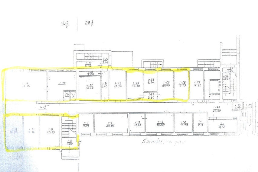 Nuomojamos administracinės, gamybinės, sandėliavimo patalpos Žemaitės g., Gubernija, Šiaulių m., Šiaulių m. sav., 59.72 m2 ploto 19