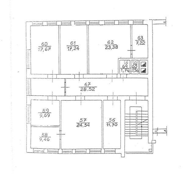 Nuomojamos administracinės, gamybinės, sandėliavimo patalpos Žemaitės g., Gubernija, Šiaulių m., Šiaulių m. sav., 59.72 m2 ploto 20
