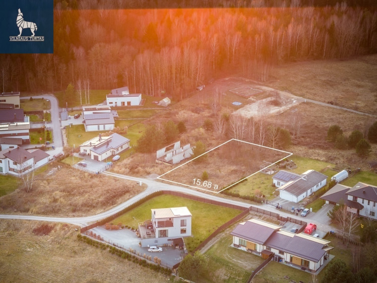 Parduodamas  sklypas Pievų g., Pikutiškių k., Vilniaus r. sav., 15.68 a ploto 2