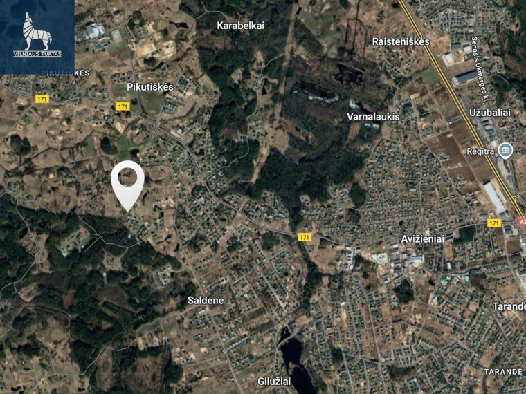Parduodamas  sklypas Pievų g., Pikutiškių k., Vilniaus r. sav., 15.68 a ploto 17