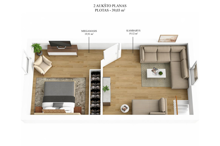Parduodamas namas Žvaigždžių g., Naujojo Lentvario k., Trakų r. sav., 177.00 m² ploto 4 kambariai 29