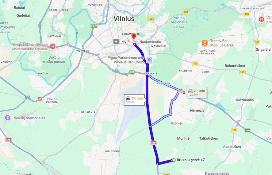 Parduodamas  sklypas Bruknių g., Katiliškių k., Vilniaus r. sav., 13.25 a ploto 8