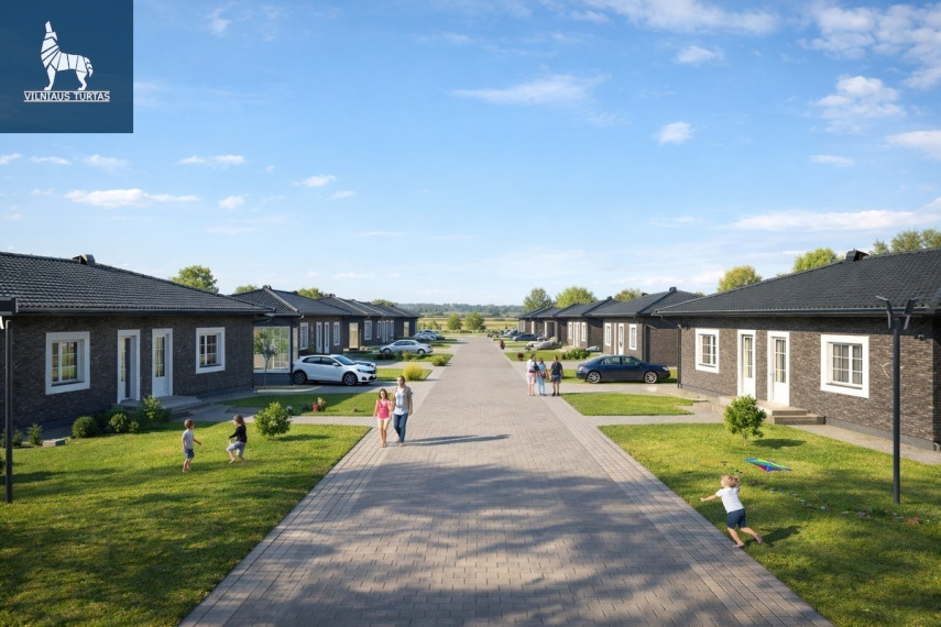 Parduodamas namas Aukštoji g., Karklėnų k., Vilniaus r. sav., 115 m2 ploto, 1 aukštai 1
