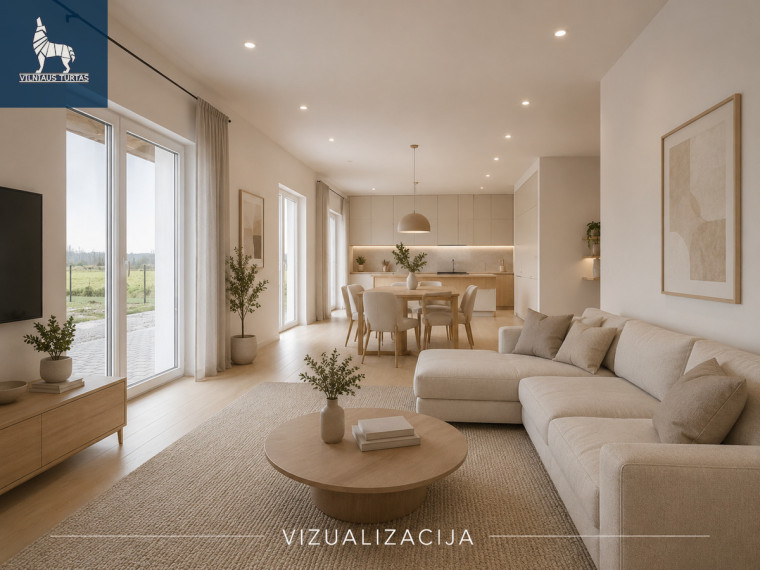 Parduodamas namas Aukštoji g., Karklėnų k., Vilniaus r. sav., 115 m2 ploto, 1 aukštai 7