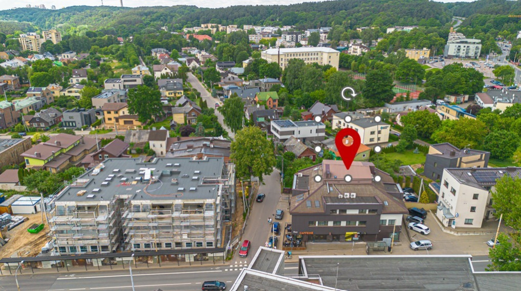 Parduodamos administracinės, kitos paskirties, paslaugų, prekybos patalpos Kęstučio g., Vilniaus m., Vilniaus m. sav., 57.13 m2 ploto 2