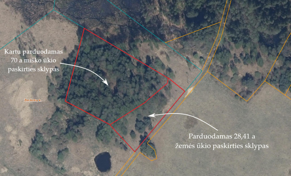 Parduodamas sklypas Žindulių k., 28.41 a ploto 6