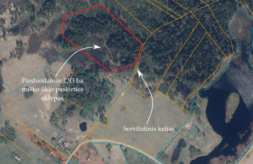 Parduodamas sklypas Žindulių k., 28.41 a ploto 17