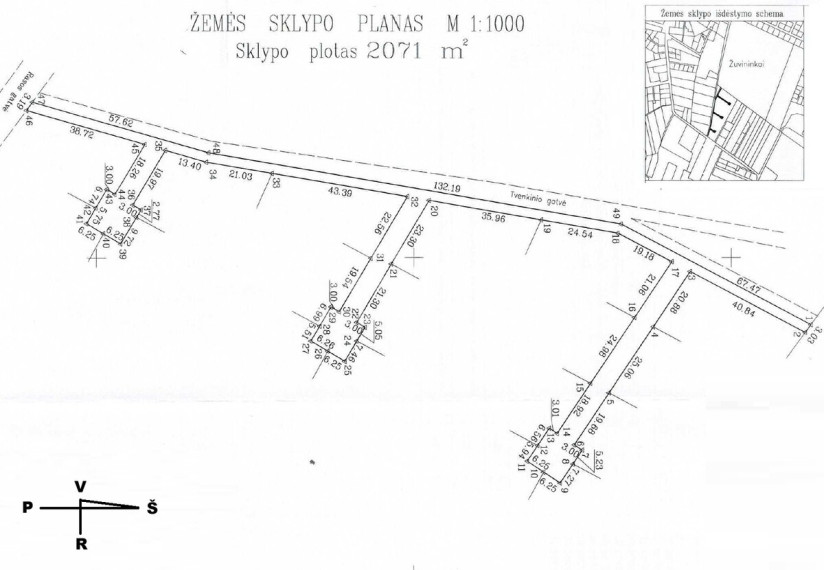 Parduodamas namų valdos paskirties sklypas Tvenkinio g., Žuvininkų k., Šiaulių r. sav., 8.17 a ploto 11