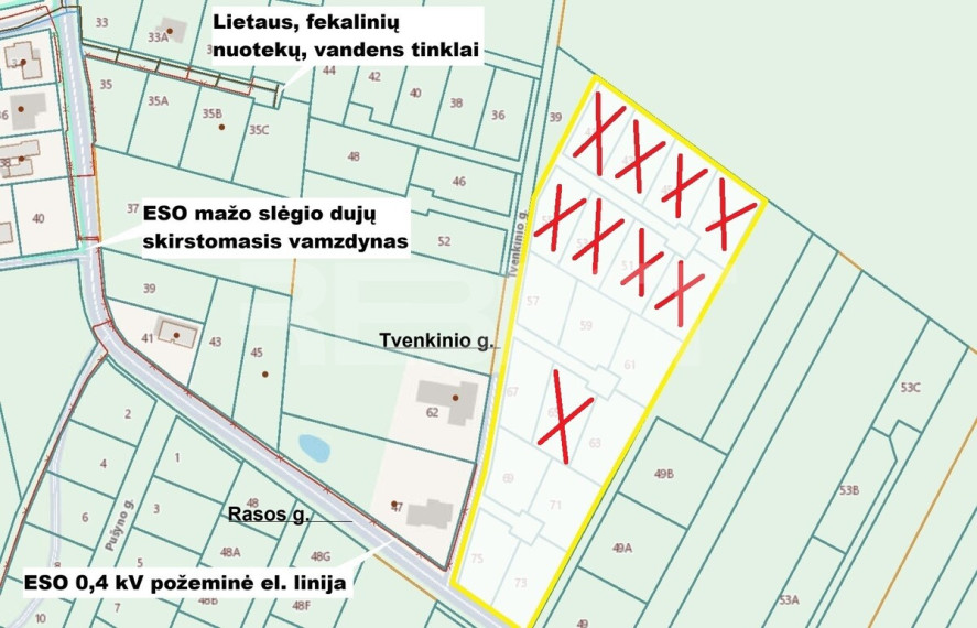 Parduodamas namų valdos paskirties sklypas Tvenkinio g., Žuvininkų k., Šiaulių r. sav., 8.17 a ploto 3