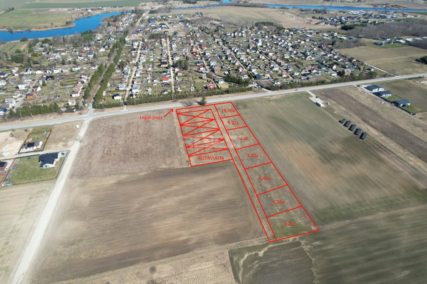 Parduodamas namų valdos paskirties sklypas Jūros g., Raizgių k., Šiaulių r. sav., 9 a ploto 1